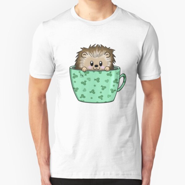 Hedgehog in a cup Slim Fit T-Shirt