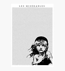 Lámina fotográfica Les Miserables Musical Full Script letra en español