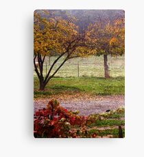 Summer Goes Sleeping Canvas Print
