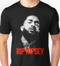 Nipsey Hussle Rest In Peace Slim Fit T-Shirt