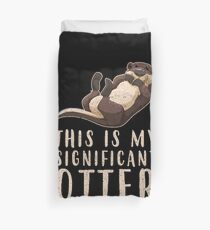 Otter T-Shirt Bettbezug