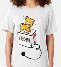 Moschino Bear Toaster Slim Fit T-Shirt