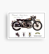 Vincent - Black Shadow - 1952 Series 'C' Metal Print