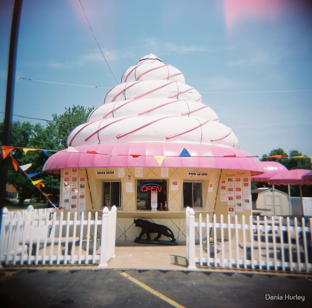 "Twistee Treat, Massillon, Ohio" by Dania Hurley Redbubble