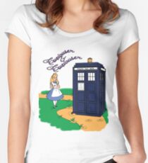 Curiouser & Curiouser Women's Fitted Scoop T-Shirt