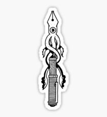 Squid Pen Sticker