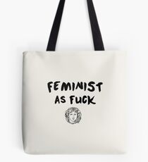 Bolsa de tela FEMINISTA como f * ck