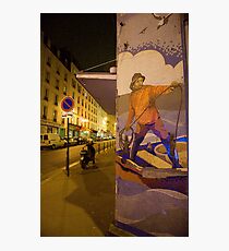 The city fisherman Photographic Print