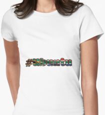 Ubuntu Tailliertes T-Shirt für Frauen