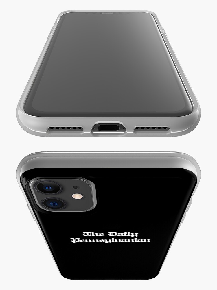 Alternate view of The DP Multi-line White Wordmark iPhone Case & Cover