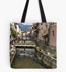Annecy river Tote Bag
