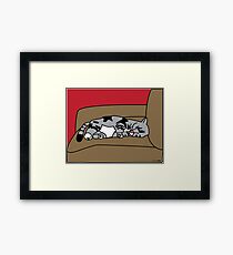 Sleeping Olivia Framed Print