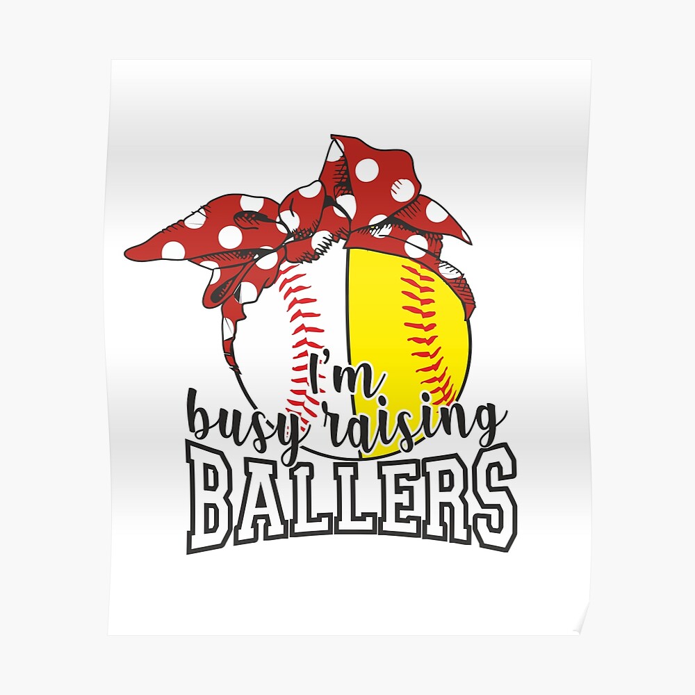 busy raising ballers softball