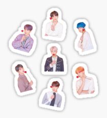 BTS PERSONA Aufkleber Set Sticker