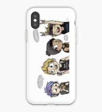 Vier kleine Pinguine iPhone-Hülle & Cover