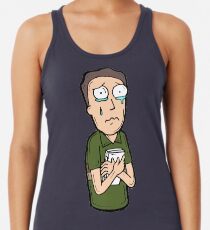 Jerry Smith from Rick and Morty™ Crying Racerback Tank Top