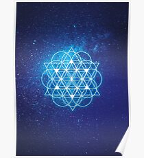 Heilige Geometrie Poster