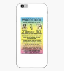 Woodstock 1969 Rainbow Poster iPhone Case