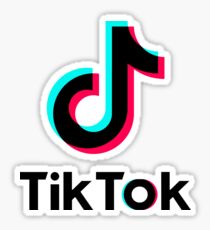 Tik Tok Logo Stickers | Redbubble