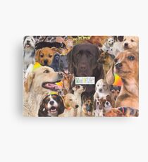 Woof! Canvas Print