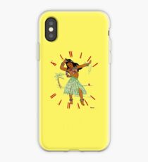 Kawaii Hawaii Hula Design iPhone Case