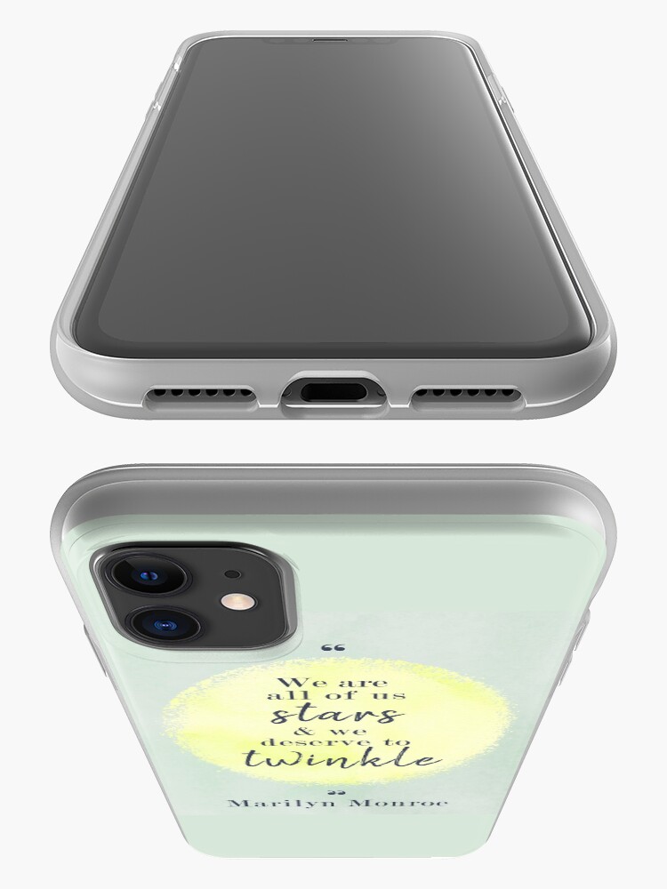 Alternate view of Marilyn Monroe Quote iPhone Case & Cover