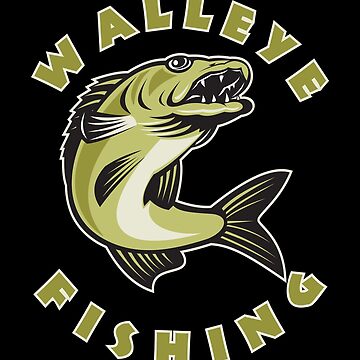 Walleye Fishing Gift for Men Fisherman Gift | Kids T-Shirt