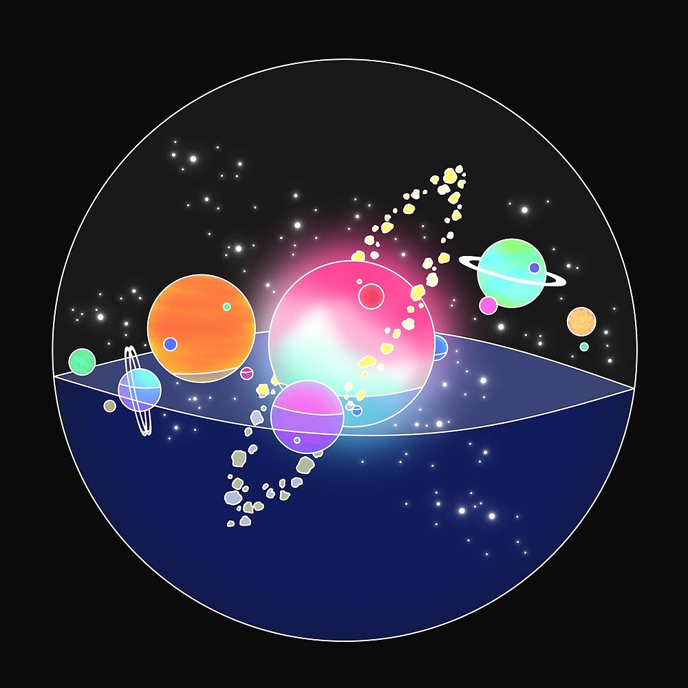 space-bubble-by-mekklart-redbubble