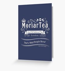 MoriarTea 2014 Edition (white) Greeting Card