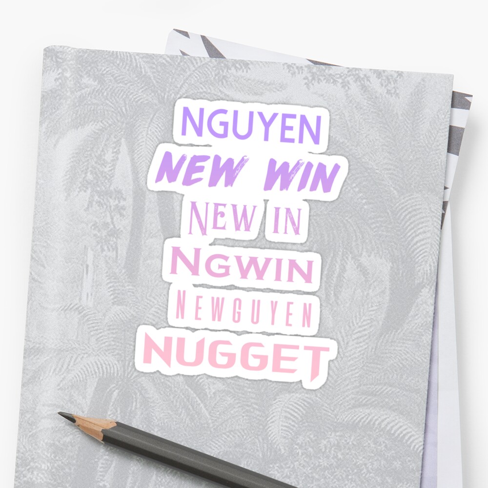 how-do-you-say-nguyen-sticker-for-sale-by-mixestomix-redbubble