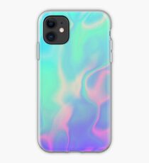 Rainbow Sea Holographic Iridescence iPhone Case
