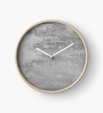 Konkrete Beschaffenheit feste graue graue Farbe Uhr