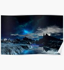 Worlds of the Blue Nebula Poster