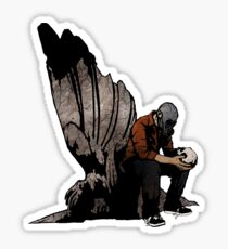 The Angel And The Skull Sticker