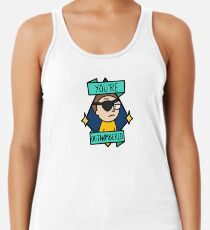 Evil Morty - You're Outnumbered Racerback Tank Top