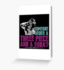 Jorge Masvidal - Drei Stücke Und Ein Soda Grußkarte