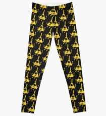 Flache Farbe Bill Cipher Leggings