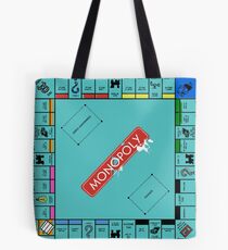 Monopoly Board Tote Bag