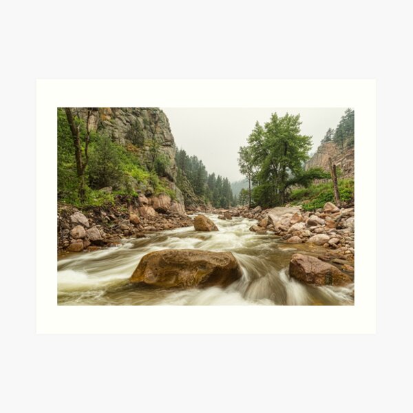 South St Vrain Canyon Boulder County Colorado Art Print