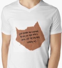 Thought of the day Men's V-Neck T-Shirt