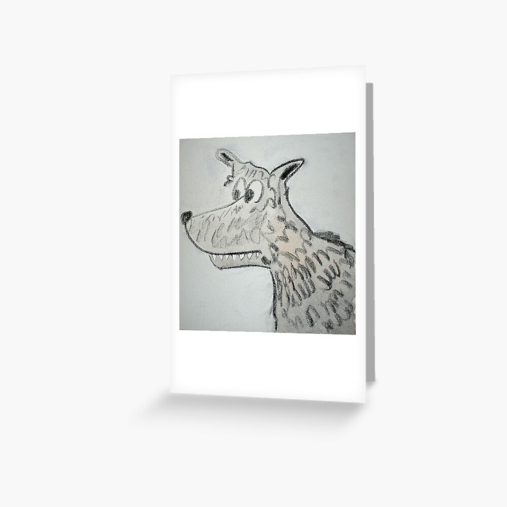 Dog Greeting Card