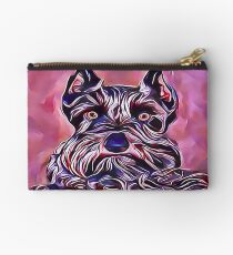 The Miniature Schnauzer Zipper Pouch