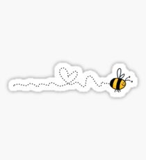 Pegatina bee love trail