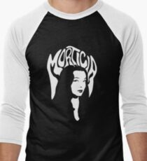 Morticia Addams Men's Baseball ¾ T-Shirt