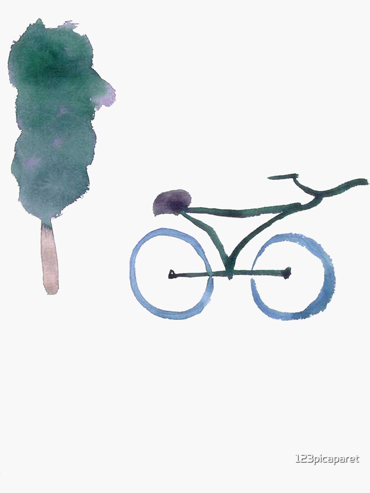 Tree & bike by 123picaparet