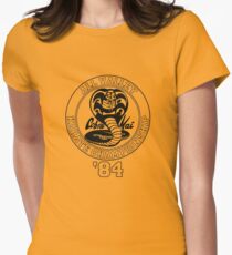 Cobra Kai All Valley Karate Tournament Women's Fitted T-Shirt