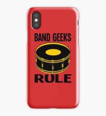 BAND GEEKS RULE iPhone Case/Skin