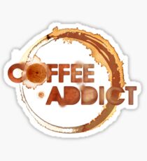 Coffee Addict Sticker