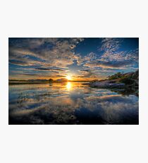 Sunset Reflect 1 Photographic Print
