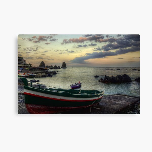 Verso sera Canvas Print